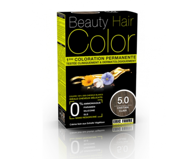 法国仓 埃里克植物染发剂 颜色编码 5.0 ERIC FAVRE BEAUTY HAIR
