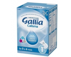 法国仓 COLISSIMO直邮风险自担 邮费另算 佳丽雅 1段标准型配方奶  1200G（0~6个月）Gallia Calisma 1er Age 1200 g