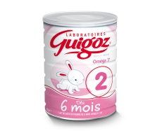 法国仓 法国古戈氏/Guigoz标准型奶粉2段(6-12月宝宝) GUIGOZ 2 800g