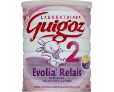 法国仓 法国古戈氏富含铁型6-12个月2段奶粉 Guigoz Evolia Relais 6-12mois 800g