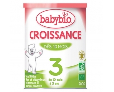 法国仓 COLISSIMO直邮风险自担 邮费另算 伴宝乐绿色有机高端奶粉3段/1岁及1岁以上 Babybio-3 900g
