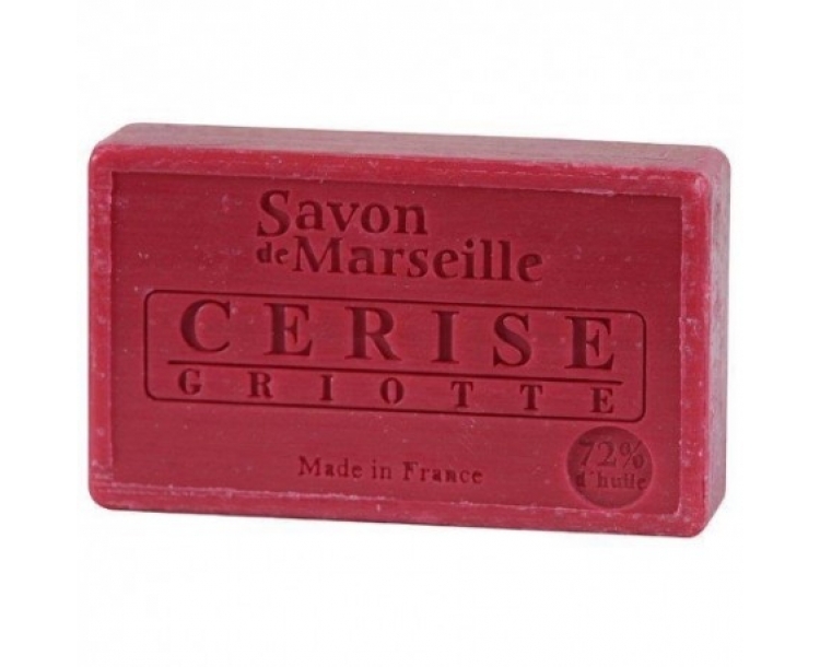 法国仓 乐莎特拉1802年马赛皂 LE CHATELARD savon 100g 樱桃Cerise griotte