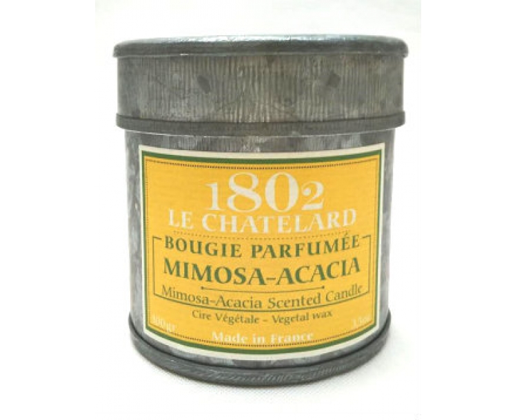 法国仓 Le chatelard 1802香薰蜡烛含羞草金合欢100gBougie mimosa acacia