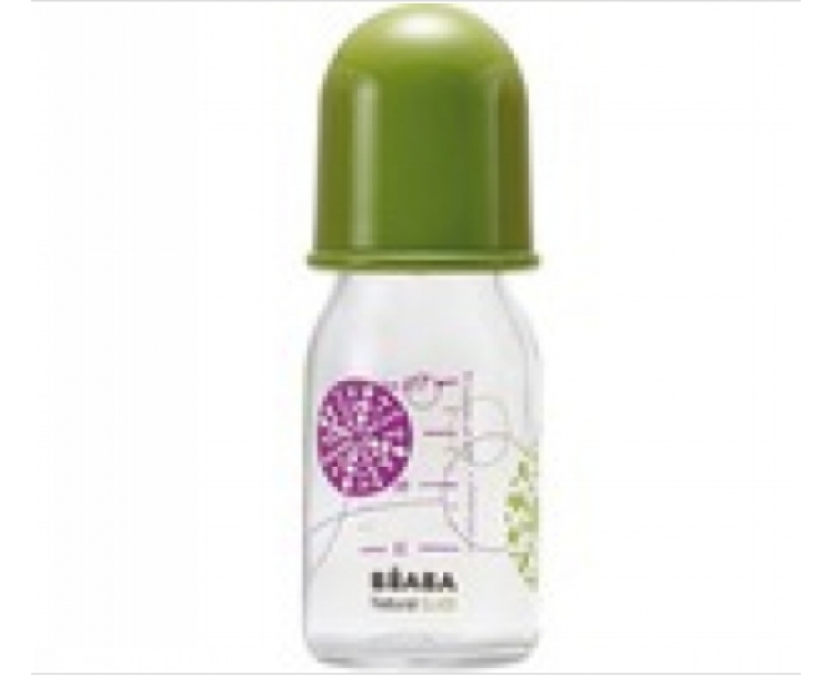 其他仓 BEABA标准口径玻璃奶瓶 防胀气婴儿奶瓶 110ml