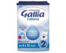 法国仓 包税奶粉专线 需要1个收件人身份信息6罐*佳丽雅 2段标准型配方 Gallia Calisma 2e Age 800g
