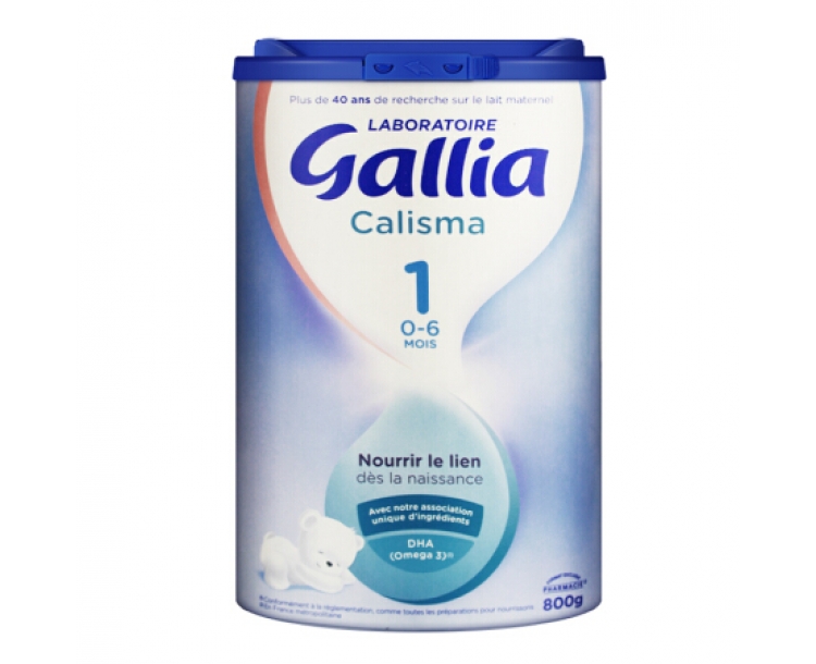 法国仓 包税奶粉专线 需要1个收件人身份信息6罐*佳丽雅 1段标准型配方 Gallia Calisma 1er Age 800g