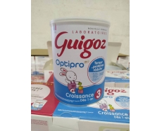 法国仓 包税奶粉专线 需要1个收件人身份信息 4罐*法国古戈氏 标准型奶粉 3段(1-3岁宝宝) GUIGOZ OPTIPRO 900g