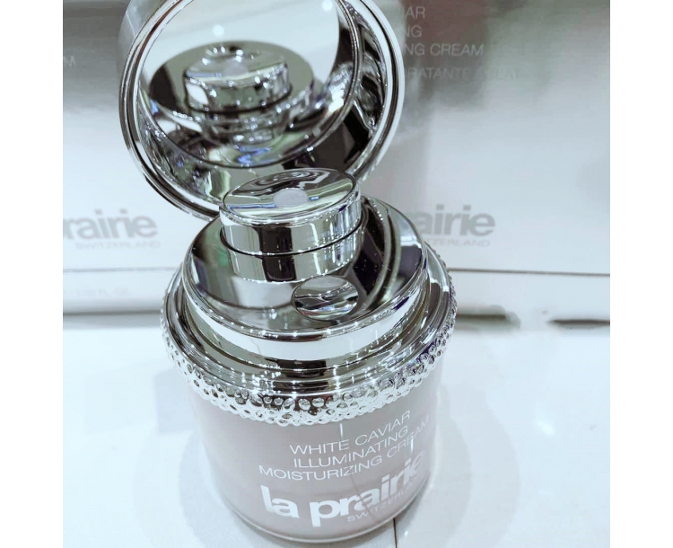 其他仓  预定陆续到货1天-约3周到 莱伯妮（la  prairie）WHITE CAVIAR ILLUMINATING MOISTURIZING CREAM 白鱼籽面霜60ml