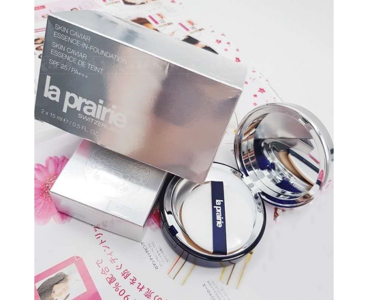 其他仓  预定陆续到货1天-约3周到 莱伯妮（la  prairie）SKIN CAVIAR ESSENCE DE TEINT nc05 粉一白 15ML*2 （含替换）