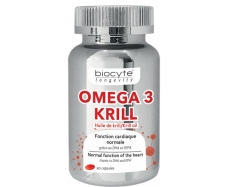 其他仓 biocyte磷虾油 90粒/瓶 OMEGA 3 KRILL  500MG