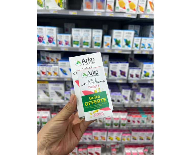 其他仓 Arkopharma深海鱼油Omega3 180粒装+60粒