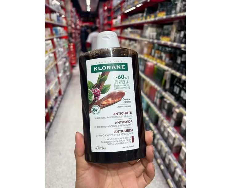其他仓2 Klorane蔻萝兰金鸡纳奎宁防脱洗发水400ML